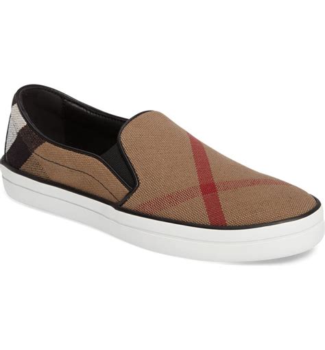 burberry women's sneakers sale|women's Burberry slip on sneakers.